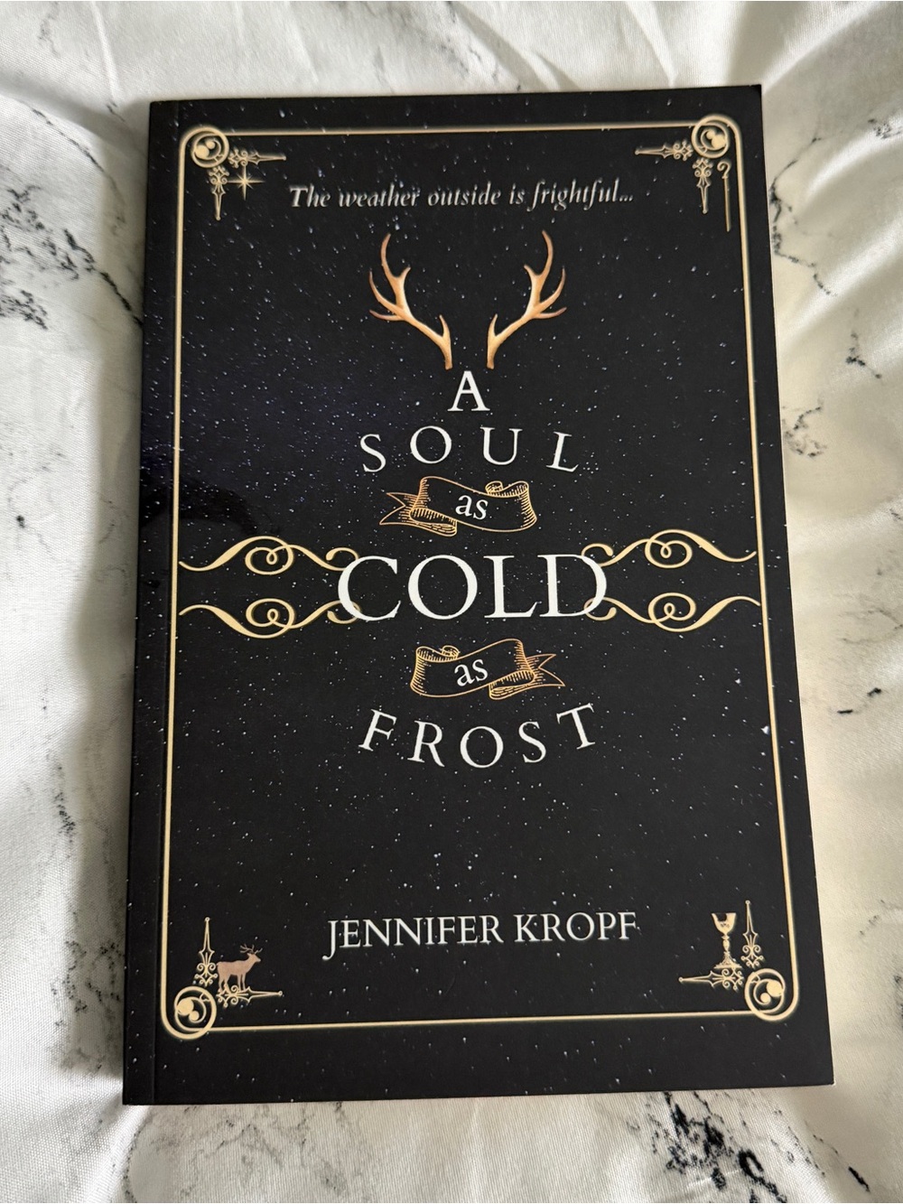 Indie | NWT A Soul as Cold as Frost Book